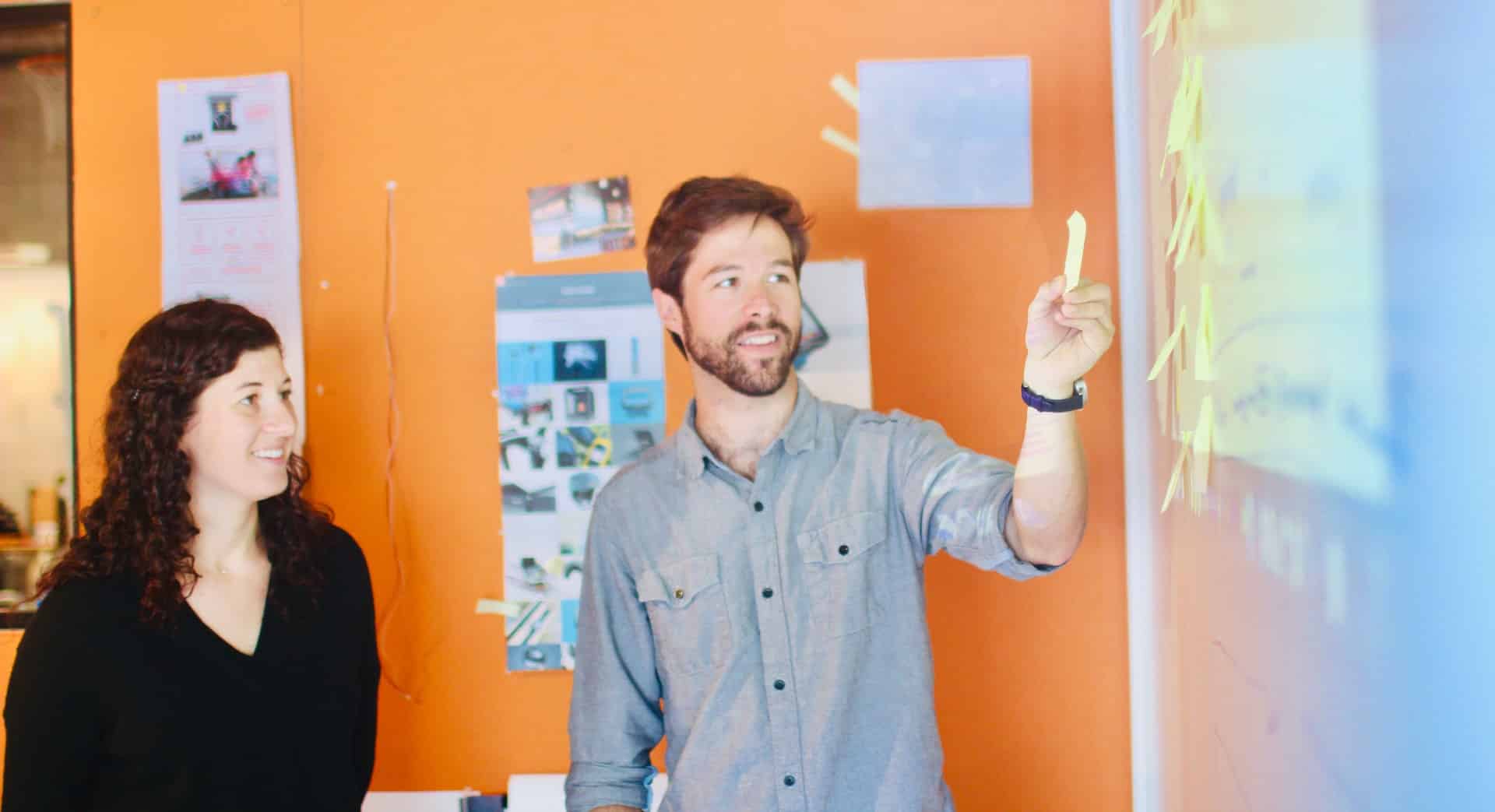 cloud consultant at a whiteboard