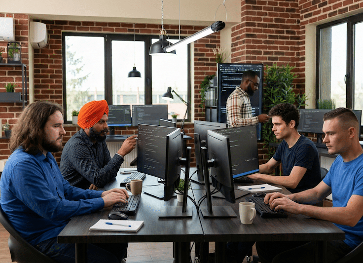autimo team working